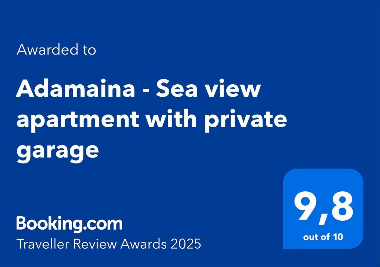 Adamaina - Sea View Apartment With Private Garage Sestri Levante Exterior foto
